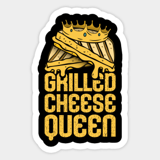 national grilled cheese day funny celebration gift Sticker